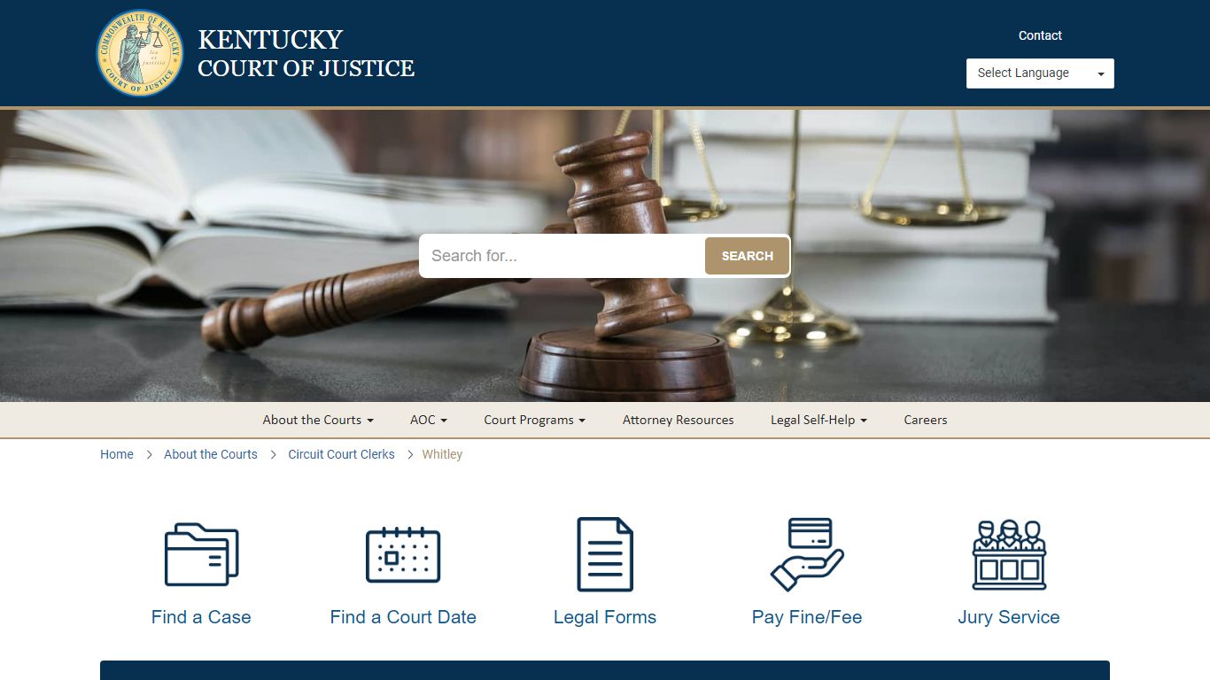 Whitley - Kentucky Court of Justice